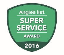 Angie's List Super Service Award winner